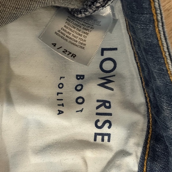 Lucky Brand Women's Blue Straight Leg Jeans - Picture 4 of 4